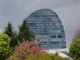 Edificio de la sede de BBVA en Madrid