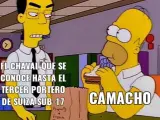 Meme sobre José Antonio Camacho en la Eurocopa