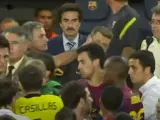 Mourinho le mete el dedo en el ojo a Tito Vilanova, tras la Supercopa de 2011