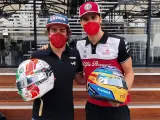 Fernando Alonso y Antonio Giovinazzi