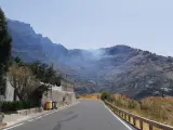 Declaran un conato de incendio en la Degollada de Las Palomas, en San Mateo (Gran Canaria)