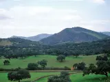 Panorámica de la Sierra de Aracena y Picos de Aroche, en Huelva.
