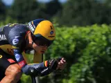 Wout Van Aert, en el Tour de Francia