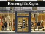 Escaparate de una de las 500 tiendas de Ermenegildo Zegna.
