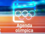 Agenda olímpica del día.