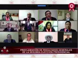El JNE proclama a Pedro Castillo como presidente electo de Perú