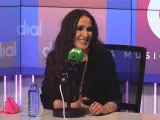 La cantante Malú, una de las premiadas anunciadas, en su entrevista para Cadena Dial.