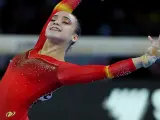 Marina González, la joven gimnasta que acudirá a los Juegos Olímpicos de Tokio.