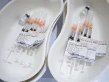 Varias dosis de la vacuna de Pfizer contra la covid-19, en Melbourne, Australia.