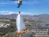 Incendios.- El dispositivo del incendio de Sorbas suma un avión más y 50 nuevos bomberos forestales