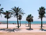 A pesar de ser un metrópolis, Barcelona cuando con playas y calas poco transitadas.