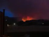 Los bomberos perimetran el 80% del incendio de Santa Coloma de Queralt (Tarragona)