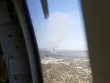 Incendios.- Activado el Plan de Emergencia por el incendio de El Ronquillo y desplegadas diez aeronaves