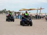 Sucesos.- Detenido un hombre acusado de varios hurtos en la playa de Puerto de Sagunto