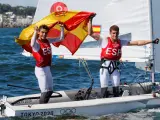 Jordi Xammar y Nicolás Rodríguez celebran el bronce