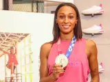 Ana Peleteiro: "Ni de coña el año pasado hubiera hecho 14,87 metros ni hubiera tenido la actitud"