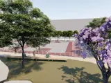 El nuevo espacio deportivo de El Cabanyal estará listo a final de año con una inversión de un millón