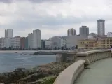 Paseo mar&iacute;timo de A Coru&ntilde;a.