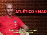 Lecomte dice estar "orgulloso" y "contento" por jugar en el Atlético de Madrid