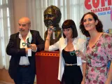 Eva Ugarte, Laura Gómez-Lacueva y Antonio Resines, premiados en el Festival de Cine de Tarazona