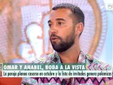 Omar Sánchez, prometido de Anabel Pantoja, en 'El programa del verano'.