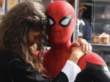 Zendaya y Tom Holland como MJ y Spider-Man