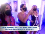 Isa Pantoja, Anabel Pantoja y Sylvia Pantoja llegan a 'La última cena'.
