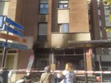 Sucesos.- El incendio de un restaurante de kebab en Guadalajara obliga a desalojar a unos 40 vecinos de un bloque