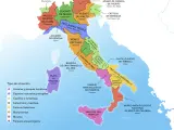 Mapa Italia Musement