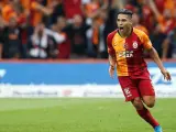 Radamel Falcao celebra un gol con el Galatasaray