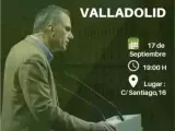 Ortega Smith acudirá a Valladolid para el acto de inauguración de la sede local de Vox el próximo 17 de septiembre