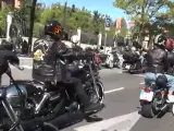Las calles del centro de Madrid han podido disfrutar este sábado del desfile de más de 300 Harley-Davidson durante la decimoctava edición de la concentración KM0, que el año pasado tuvo que ser suspendida debido a las restricciones por la Covid-19.
