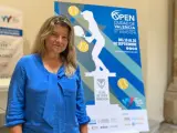 La directora del Open Ciudad de Valencia ITF 80.000$ de tenis femenino, Ana Salas.