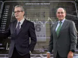 Pablo Isla (i) e Ignacio Sánchez Galán (d) presiden Inditex e Iberdrola, respectivamente.