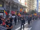 Manifestaci&oacute;n de neonazis en Chueca.