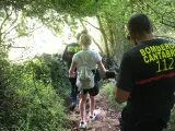 Rescatada una senderista francesa enriscada y desorientada en elmonte Buciero de Santoña