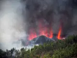 Erupción en La Palma.