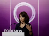 La portavoz orgánica de Podemos, Isa Serra.
