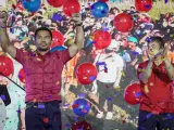 Manny Pacquiao, en el anuncio de su candidatura a presidente