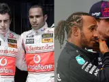 Alonso y Hamilton en 2007, y Hamilton y Verstappen en 2021