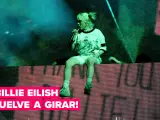 Billie Eilish da su primer gran concierto en un año y está 'más feliz que nunca'