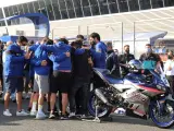 Minuto de silencio por Dean Berta Viñales en el circuito de Jerez