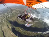 Vuelo en ultraligero sobre as Cataratas Victoria.