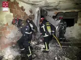Sucesos.- Fallece la mujer que resultó herida en el incendio de una vivienda de Benicàssim