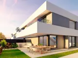Diseño Amaire Villas de las casas prefabricadas de AEDAS Homes.