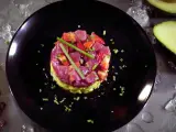 Tartar de atún y aguacate