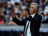 Carlo Ancelotti, contra el Espanyol.