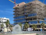 Las obras del nuevo edificio del Ayuntamiento de Estepona alcanzan el 50 por ciento de ejecución