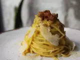 Cómo hacer la salsa carbonara italiana, según Adriana Restano, chef de Nina Pasta Bar.
