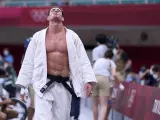 Niko Sherazadishvili, durante los Juegos Olímpicos de Tokio